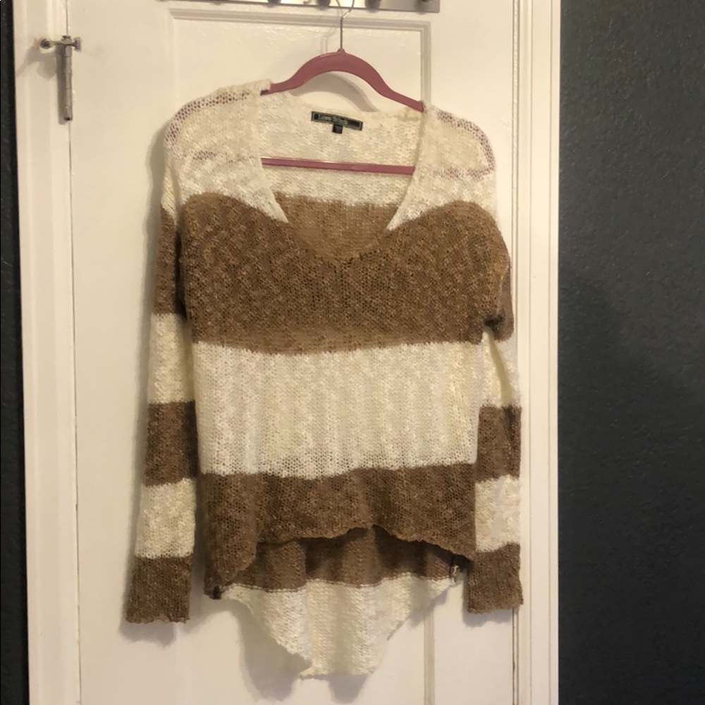 Love stitch crochet sweater.